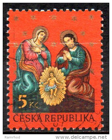 CZECH REPUBLIC 2000 Christmas - 5k Nativity FU - Usados