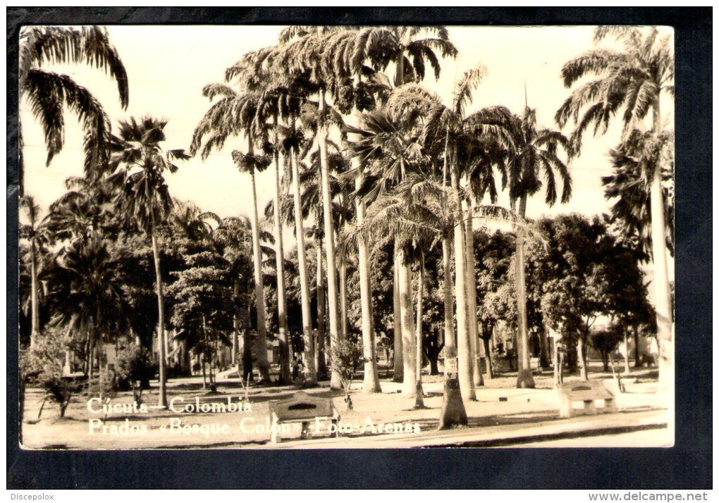 F894 Cucuta, Colombia - Prados " Bosque Colon " Foto Arenas - Used 1958 - Colombia