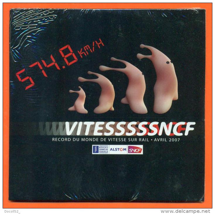 TGV Record Du Monde De Vitesse 574,8 KM/H - Rare Dvd SNCF Neuf - Eisenbahnverkehr