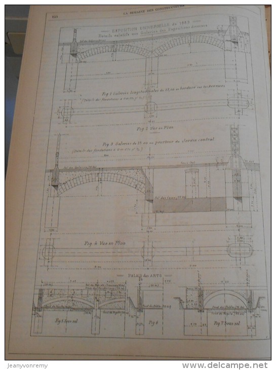 La Semaine Des Constructeurs. N°13. 22 Septembre 1888. Hôtel De Ville De Compiègne. - Revues Anciennes - Avant 1900