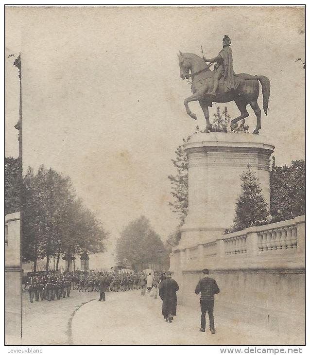 Carte Postale / Vue Stéréoscopique Julien DAMOY/Paris /Statue E.Marcel/SérieN°1/Vers 1910   STE58 - Photos Stéréoscopiques