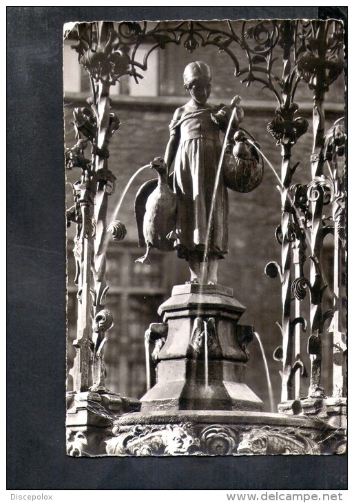 F899 Göttingen - Gänseliesel Brunnen - Used 1959 - Goettingen