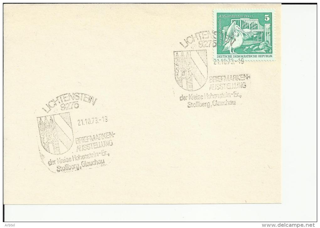 ALEMANIA DDR LICHTENSTEIN ESCUDO HERALDICO - Enveloppes