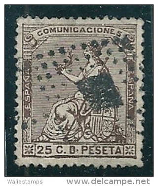 Spain 1873 Edifil 135 SG 211 Used - Oblitérés