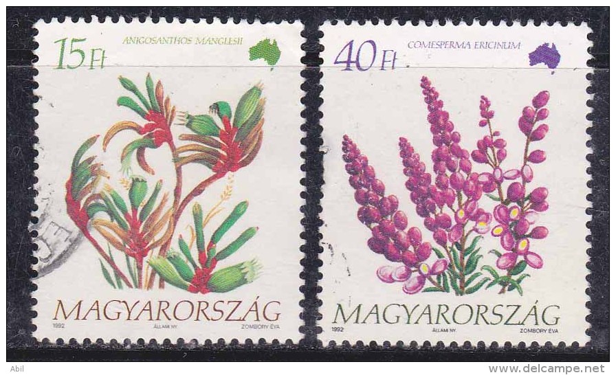 Hongrie 1992 N°Y.T. :  3395 Et 3396 Obl. - Gebruikt