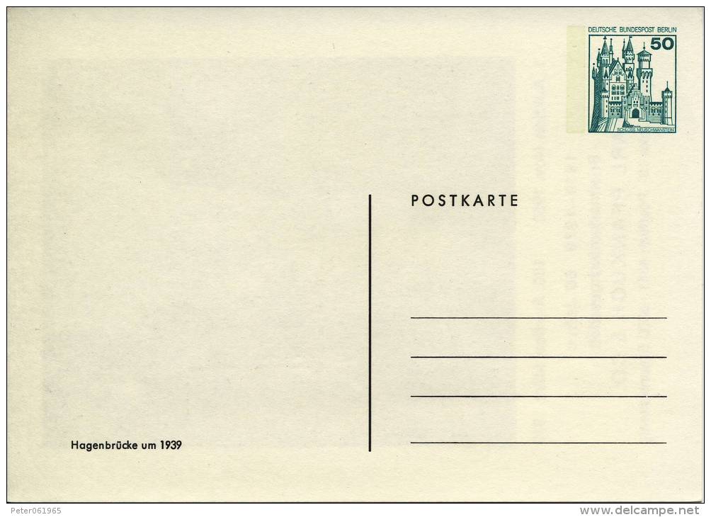 Briefkaart Duitsland / Postkarte BRD - 1979 - Illustrated Postcards - Mint
