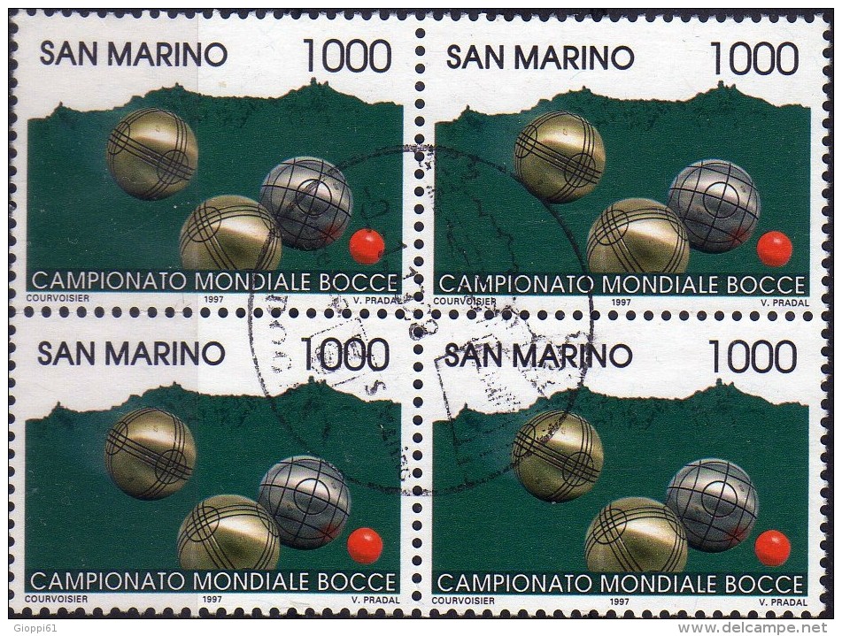 1997 San Marino - Avvenimenti Sportivi Del 1997 1000 L - Gebraucht