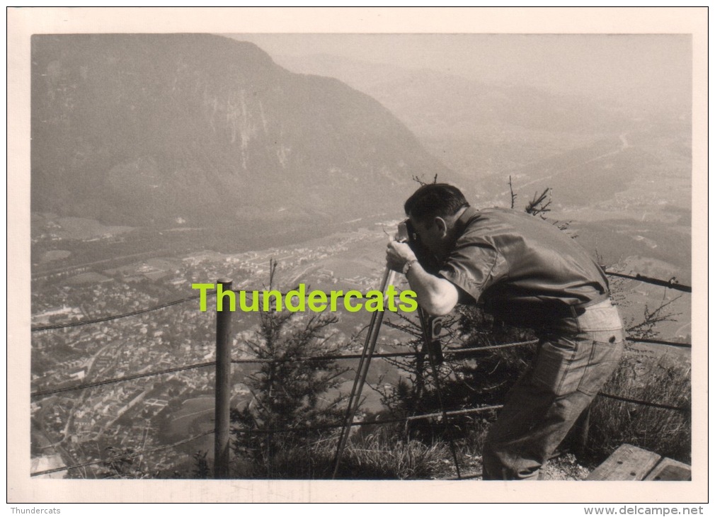 ANCIENNE PHOTO HOMME KODAC APPAREIL PHOTO   ** VINTAGE PHOTO MAN CAMERA  ** OUDE FOTO - Personnes Anonymes