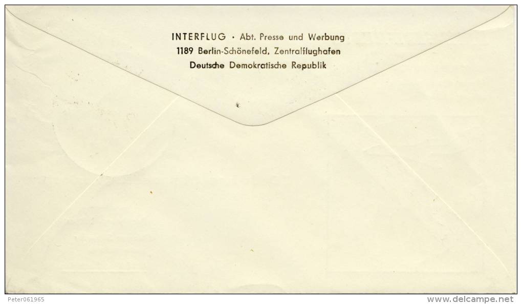 Eerste Vlucht / Erstflug Leipzig - Wien (1969) - Covers & Documents