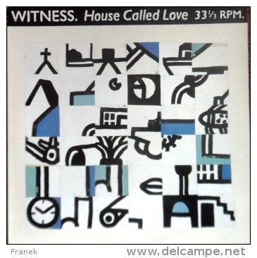 33T Vinyle - WITNESS - "House Called Love" - Rock