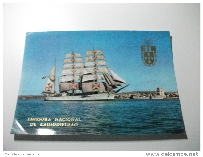 QLS CARTOLINA  NAVE SHIP VELIERO SAGRES LISBOA  PORTOGALLO - CB