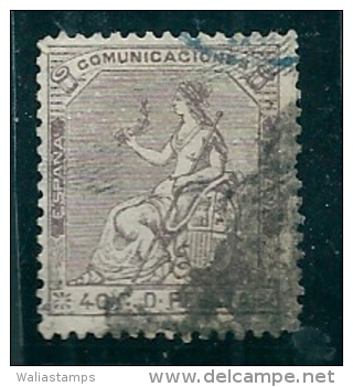 Spain 1873 Edifil 136 SG 212 Used - Oblitérés