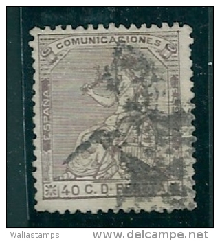 Spain 1873 Edifil 136 SG 212 Used - Used Stamps