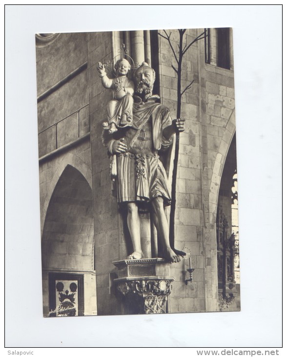 Munster/Westf. - Dom - Christophorus    2 SCANS - Muenster