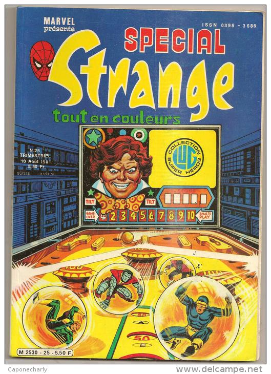 @ LOT DE 3 "SPECIAL STRANGE" N° 25. 26. 29 ANNEE 1981 .1982 - Strange