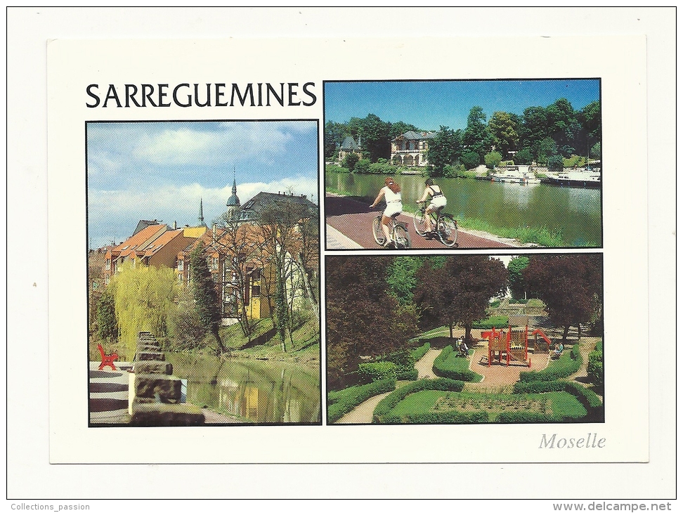 Cp, 57, Sarreguemines, Multi-Vues - Sarreguemines