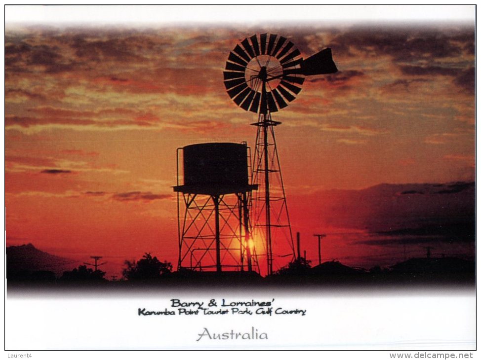 (246) Australia - Outback Sunset - Outback