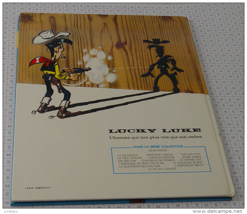 Le Fil Qui Chante, Editions Du Lombard, EO De 1977 - Lucky Luke