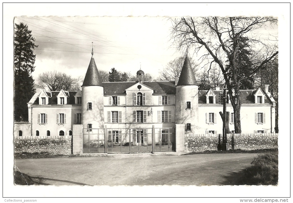 Cp, 91, Boissy-la-Rivière, Centre D'Education Ouvrière De La C.F.D.T, DOmaine De Bierville, Le Château, Voyagée - Boissy-la-Rivière