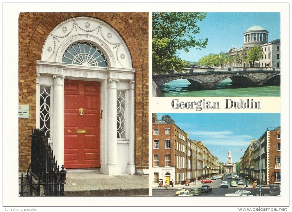 Cp, Irlande, Georgian Dublin, Multi-Vues - Dublin