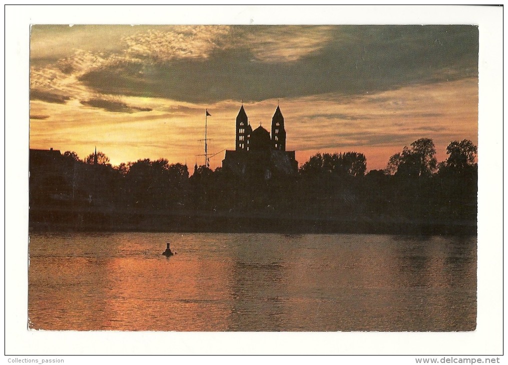 Cp, Allemagne, Speyer Am Rhein, Blick Zum Kaiserdom, Voyagée 1980 - Speyer