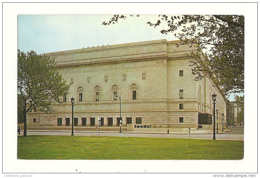 Cp, Etats-Unis, Cleveland, Cleveland Public Auditorium - Cleveland