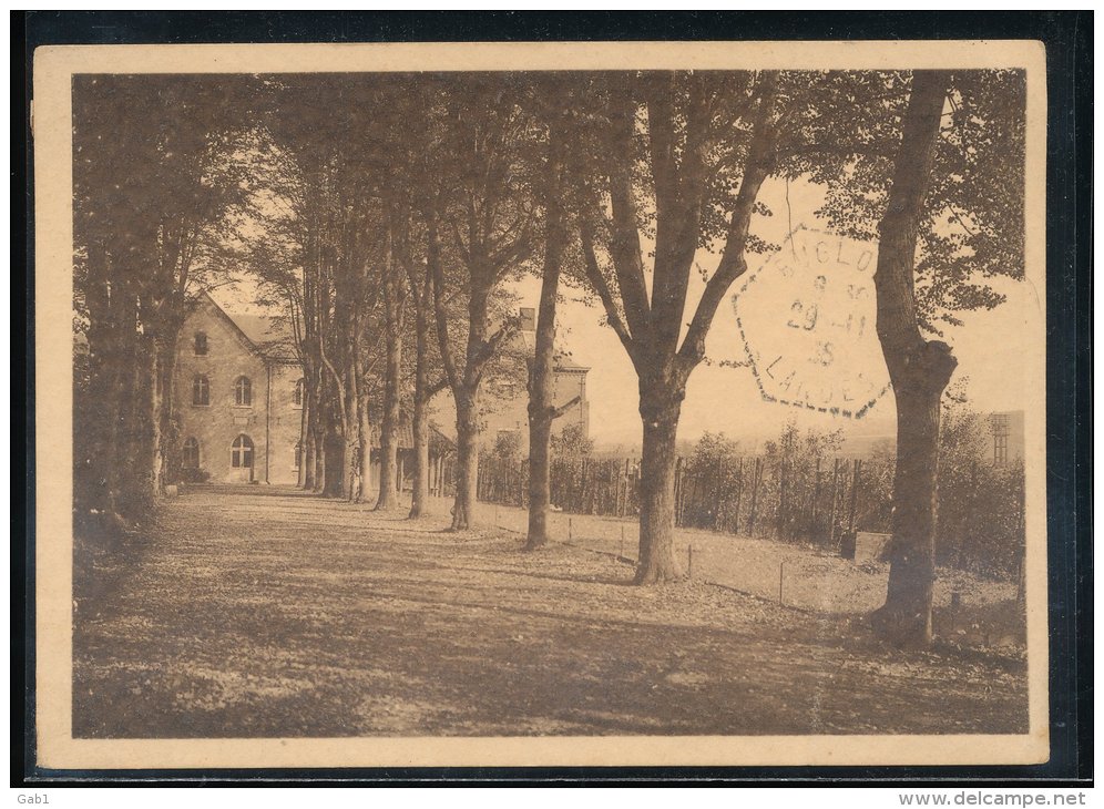 Belgique ---  Prieure Des Moines D'Amay S/ Meuse --- Jardin : La Grande Allee - Amay