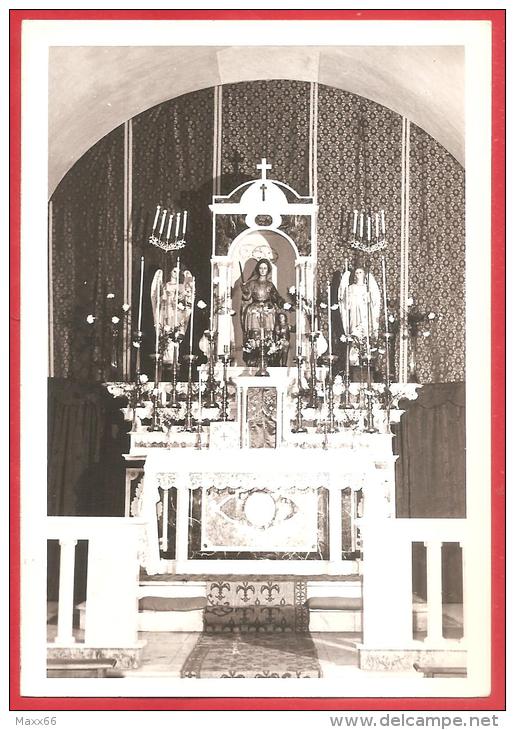 CARTOLINA VIAGGIATA ITALIA - NORBELLO (OR) EX (CA) - Altare Maggiore - ANNULLO NORBELLO 1965 - Oristano