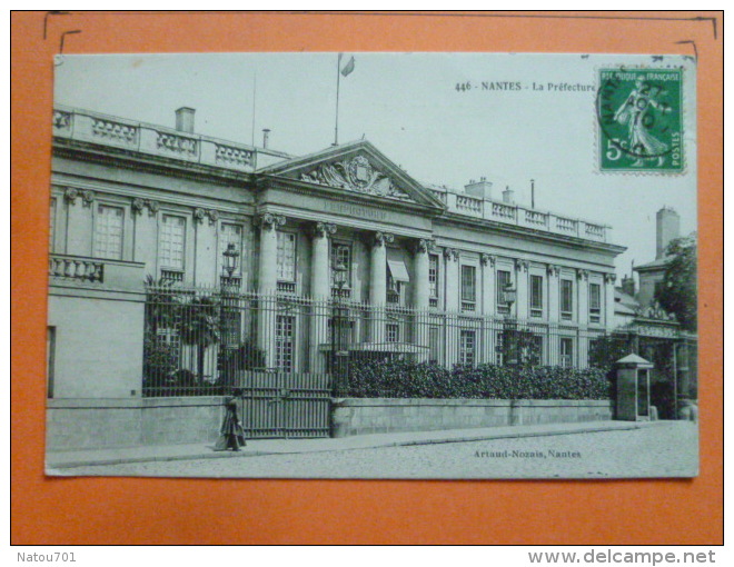 V09-44-loire Atlantique-nantes -la Prefecture--animee-1910 - Nantes