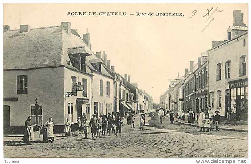 Sept13 907 : Solre-le-Château  -  Rue De Beaurieux - Solre Le Chateau