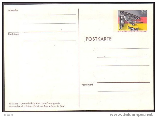 BRD, PSo 4 , *   (2629) - Postkarten - Ungebraucht