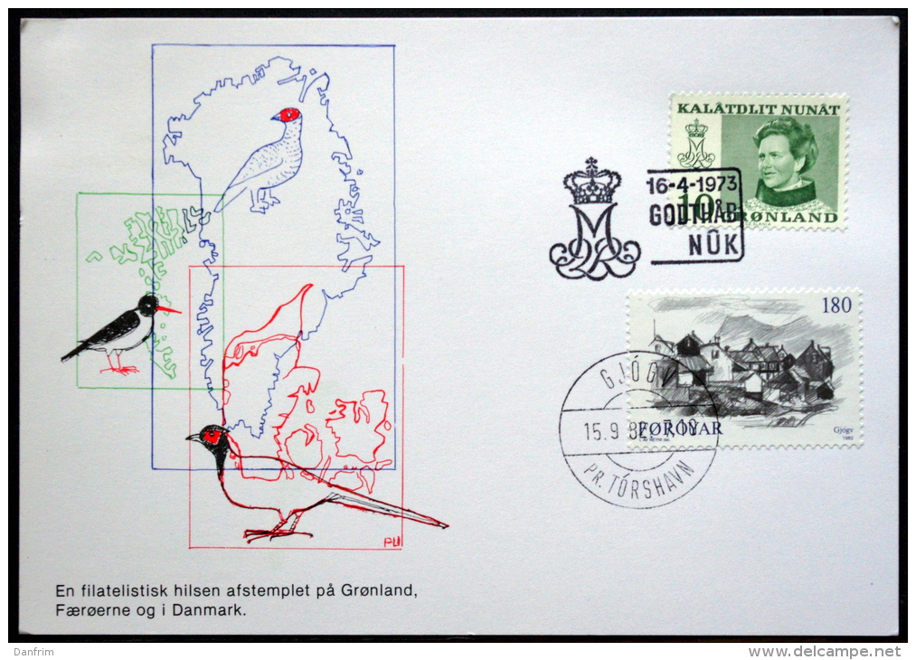 Greenland, Denmark, Faroe Islands       (Lot 2421 ) - Brieven En Documenten