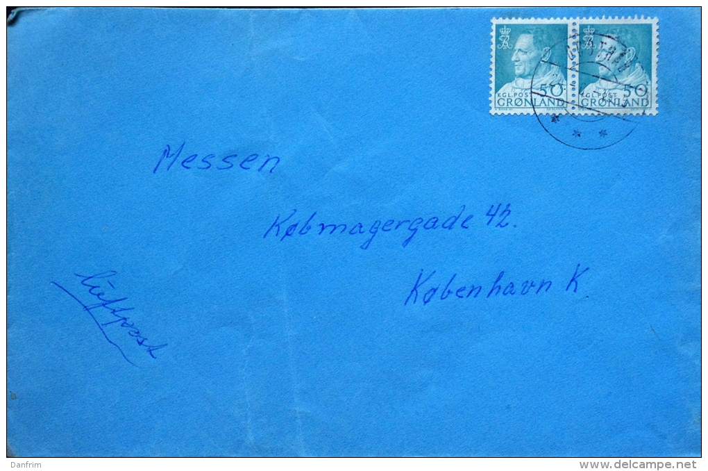 Greenland, Letter To Denmark MiNr.56 (Lot 2418 ) - Lettres & Documents