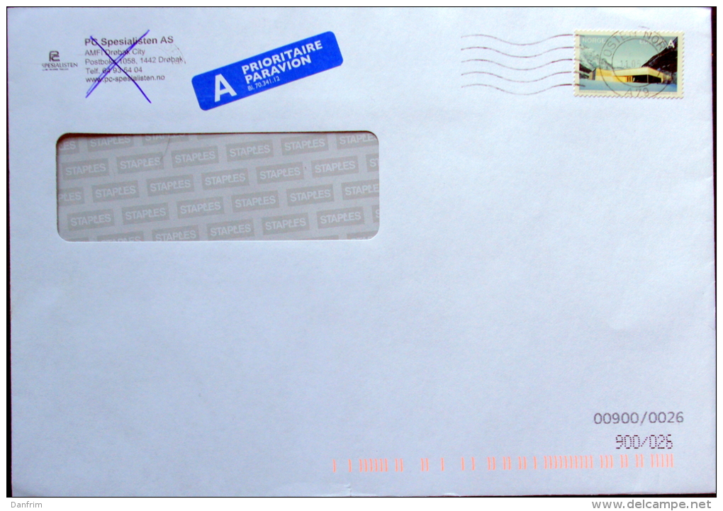 Norway 2013 Letter ( Lot 2416 ) - Storia Postale