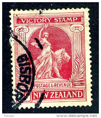 4425x)  New Zealand 1920 - Sc # 166   ~ Used~ Offers Welcome! - Used Stamps
