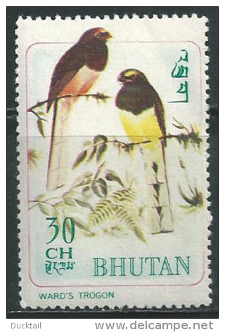 = Bhutan ** Postfris ** - Birds - Bhoutan