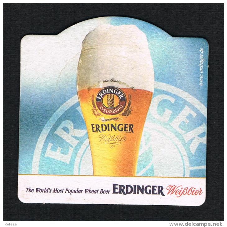 DUITSLAND   BIERVILTJE 125 JAAR  ERDINGER  WEISSBIER  2011 - Sous-bocks