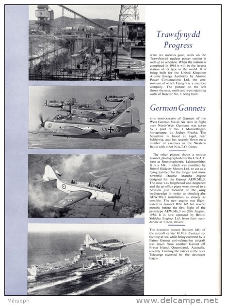 FAIREY REVIEW - Vol 3 - N° 1 - 03-1960 - Bateaux - Avions - Hélicoptère  (3403) - Fliegerei