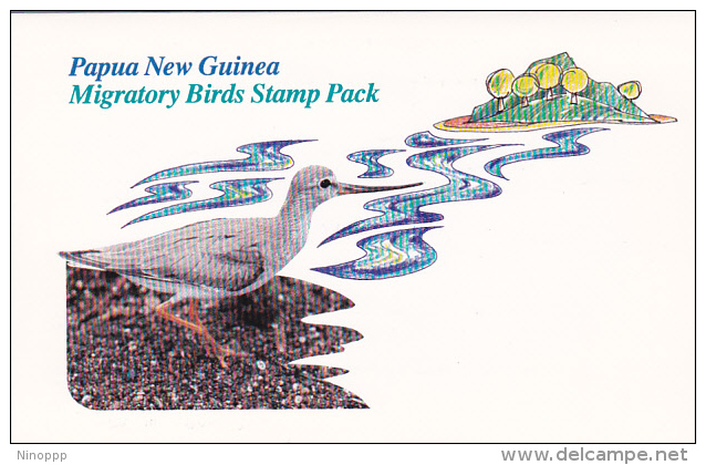 Papua New Guinea 1990 Migratory Birds Pack PPNG 112 - Papua New Guinea