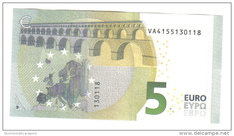 5 €  Spagna VA Mario Draghi V003C3 FDS Cod.€.090 - 5 Euro