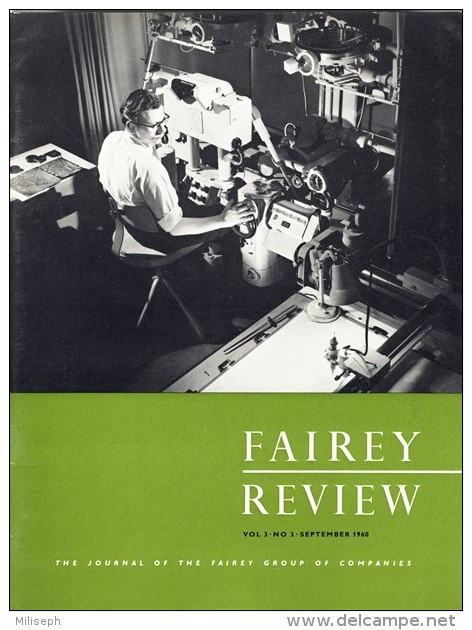 FAIREY REVIEW -  Vol 3 - N° 3 - 09-1960 - Bateaux - Avions -  (3405) - Fliegerei