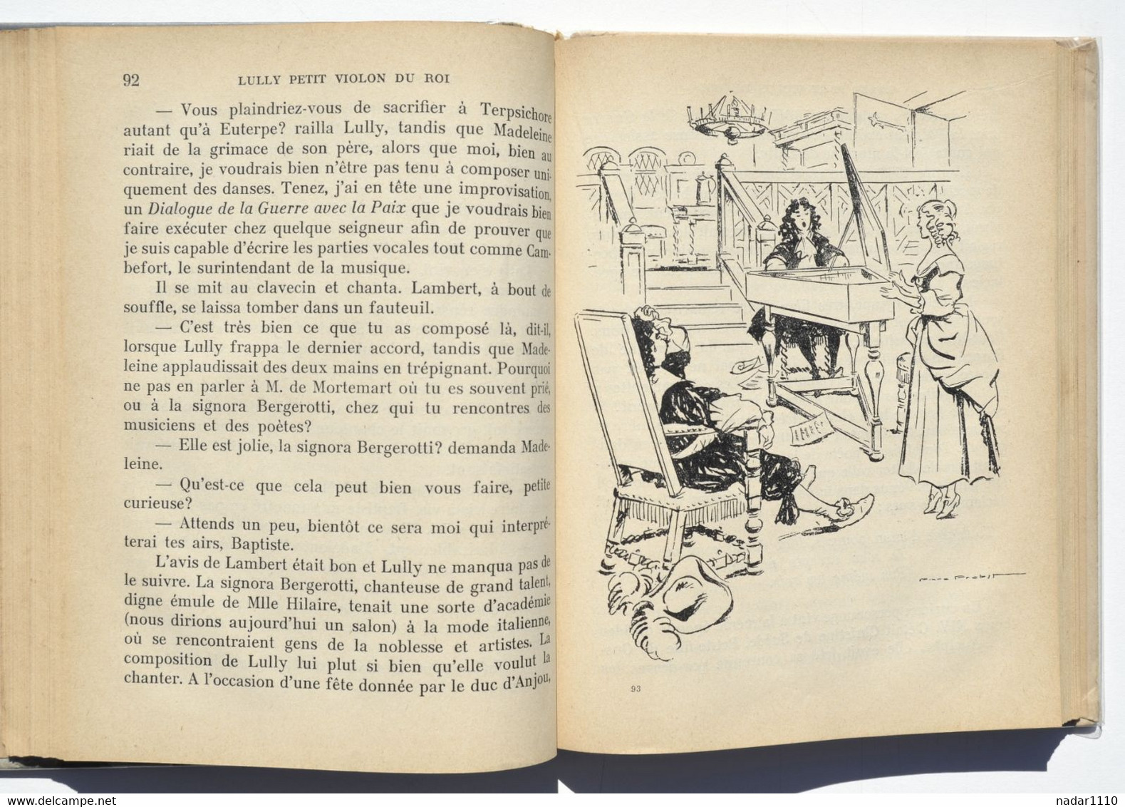 Enfantina / PIERRE PROBST - LULLY, PETIT VIOLON DU ROI - EO 1950, Editions de l'Amitié