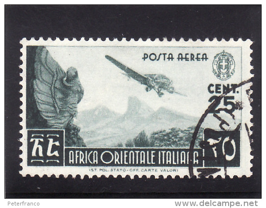 P - 1938 Africa Orientale Italiana - Soggetti Vari - Africa Oriental Italiana