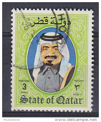 Qatar 1984 Mi. 864    3 R Scheich Khalifa Bin Hamad Al-Thani - Qatar