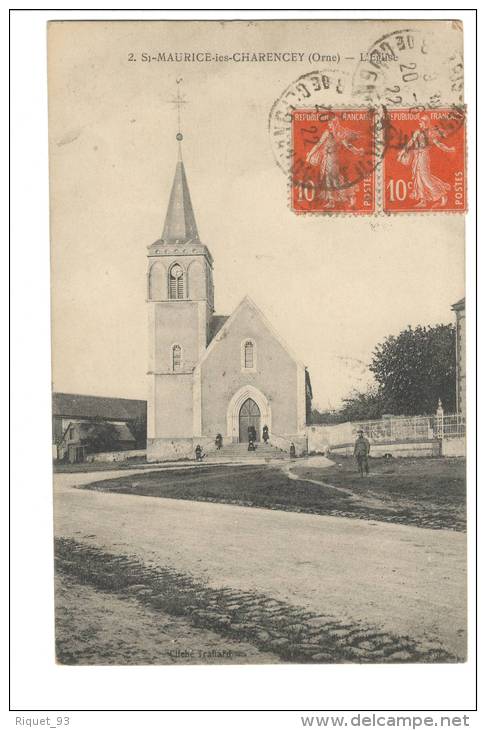 2 St-MAURICE LES CHARENCEY - L'Eglise - Autres & Non Classés