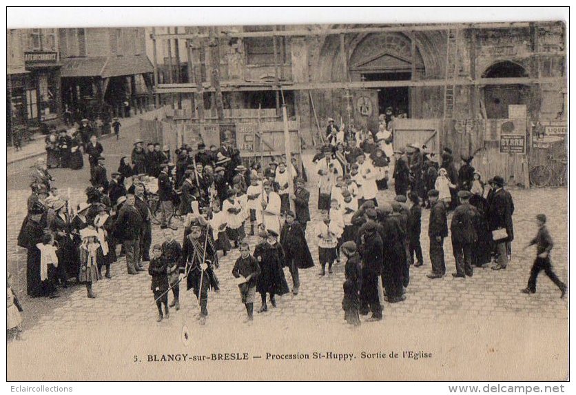 Blangy-sur-Bresle   76    Procession Saint Huppy - Blangy-sur-Bresle