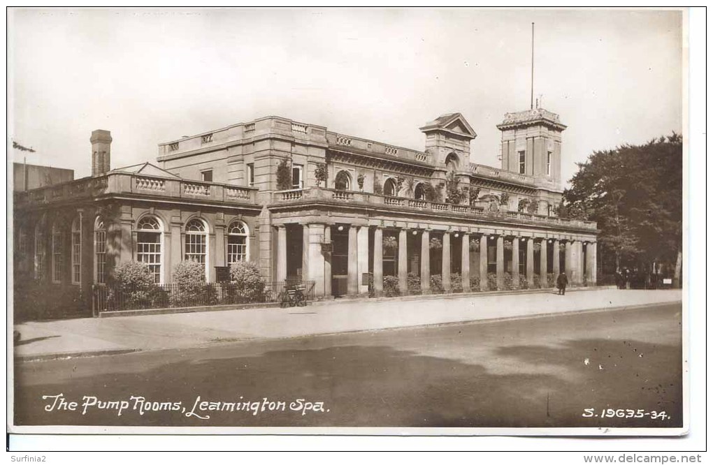 WARWICKSHIRE - LEAMINGTON SPA - THE PUMP ROOM RP Wa206 - Sonstige & Ohne Zuordnung