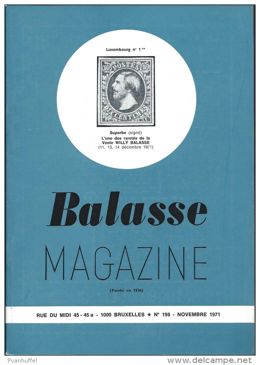 [BKB094] Balasse Magazine 198 - Novembre 1971 - French (from 1941)