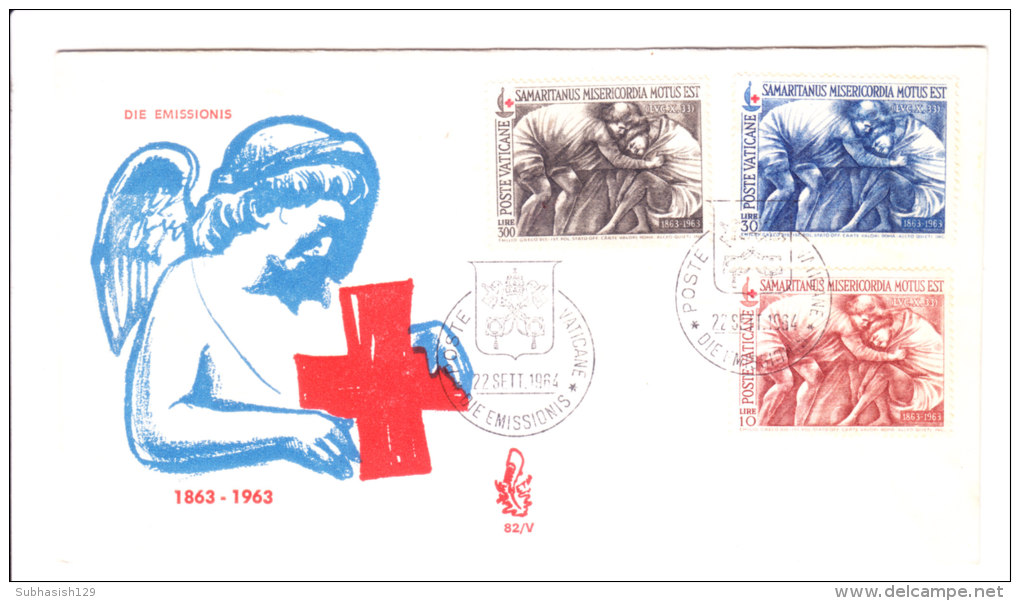 First Day Cover Issued From Vatican City On 22.09.1964 - Other & Unclassified