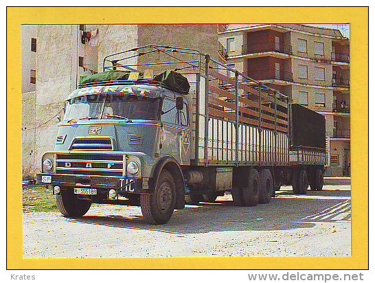 Postcard - Trucks - Trucks, Vans &  Lorries